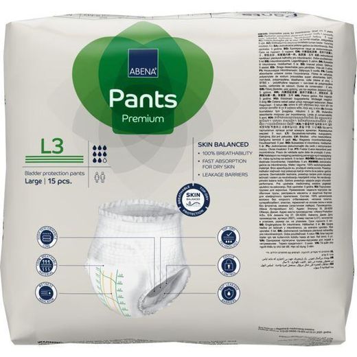 Abena Couches Adultes larges Couche Culotte Adulte l3 ( 90 couches adultes) - image 3