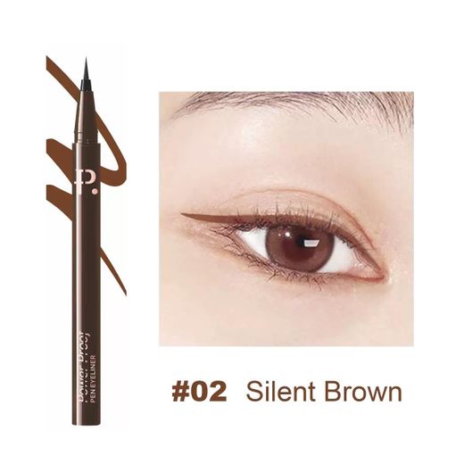 PAGE VINE Power Proof Eyeliner Pen - 02 Silent Brown - image 2