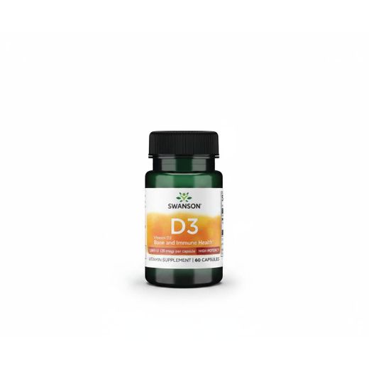 Vitamine D3 25 mcg (1000 UI) - 60 Capsules pour Santé Osseuse & Soutien Immunitaire