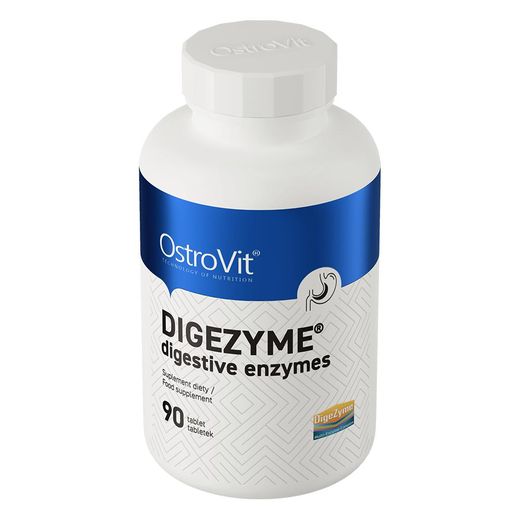 OstroVit Digezyme Digestive Enzymes 90 Tablets | Enzymes Digestives | Absorption Nutriments - image 2