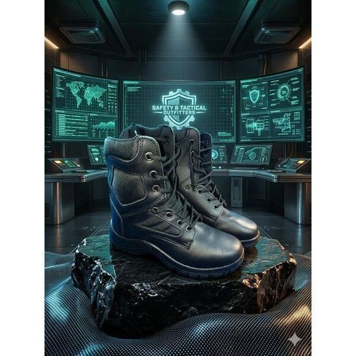 Generic Bottes Tactiques de Sécurité Professionnelles - Chaussures de Combat Robustes et Antidérapantes - Idéales pour Sécurité, Randonnée et Travail Industriel - Haute Résistance - image 3