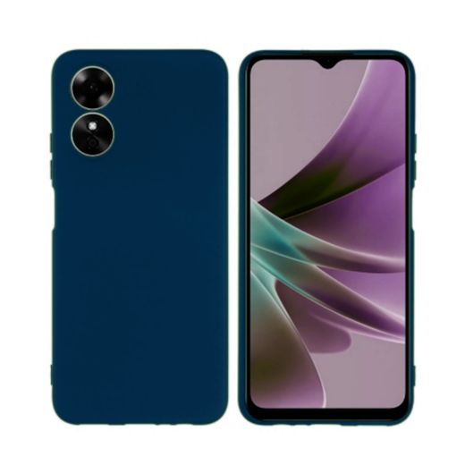 Coque pour oppo A17k Dane agréable touche confort,Case bleu