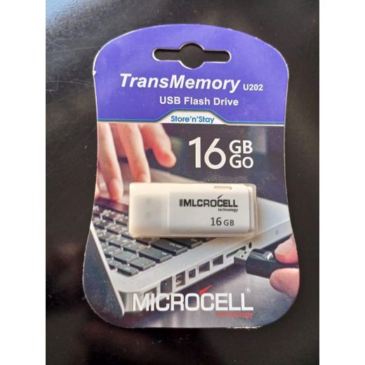 MICROCELL Flash Drive Clé USB U202 lecteur Flash Drive de 16GB
