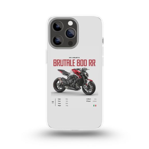MV AGUSTA Brutale 800R Phone Case - Exclusive Edition - Compatible avec 13 Pro