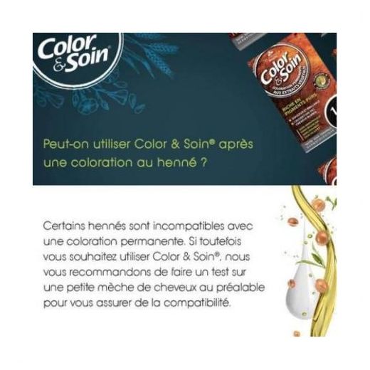 Les 3 Chenes COLOR & SOIN Coloration permanente Extraits végétaux - châtain acajou 4M - image 4