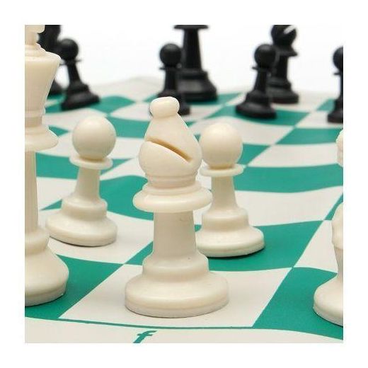 Generic Jeu d'échecs portable + panneau de rouleau vert pour le voyage de camping de club d'école et de tournoi VIP - image 2