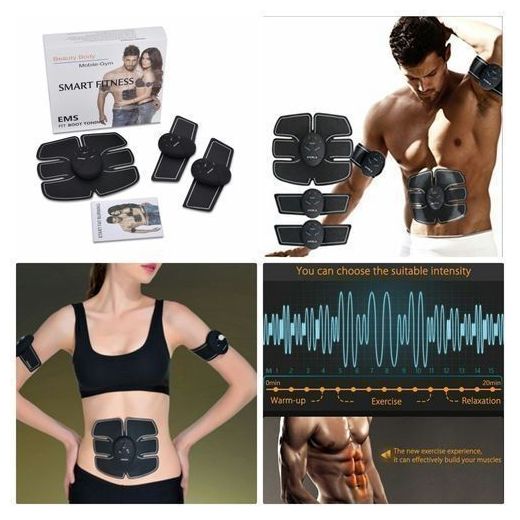 Generic Smart fitness gear EMS 3 PIÈCE abdominaux, biceps, triceps... - image 2