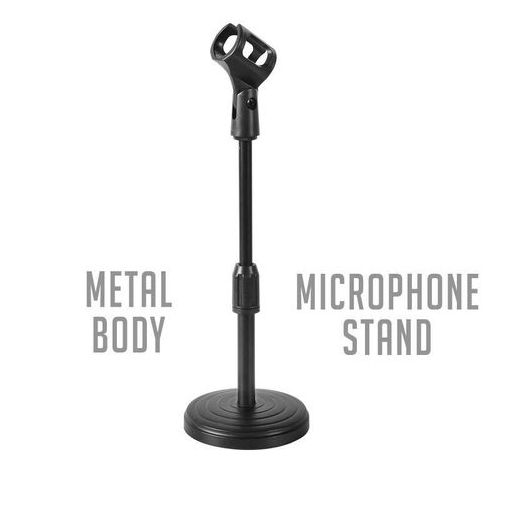 Generic Support microphone de table meilleure qualité avec corps entièrement en métal micro support stand - image 2
