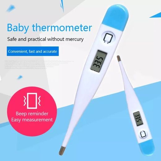 Generic Thermomètre Digital Pour Bébé Avec Automatique Alarme - image 2