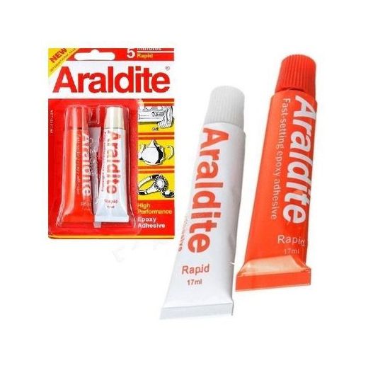 Araldite Colle Rapide Adhésif Epoxy Super Glue Hautes performances - image 3