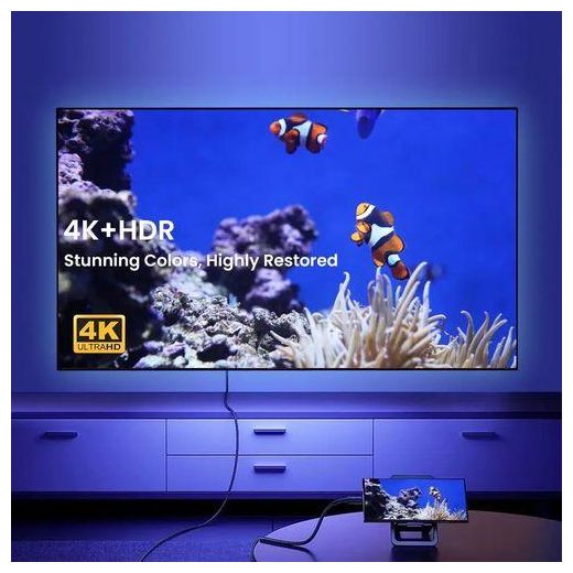 Generic Câble USB Type-C vers HDMI convertisseur ultra haute définition, 4K @ 30Hz - image 2