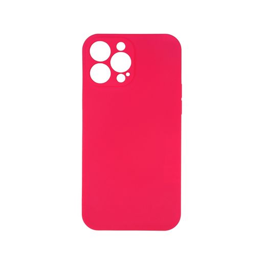 Generic Pack 4 Pochettes silicone pour iPhone 13 Pro Max Noir - Bleu ciel - Rose clair - Jaune - image 4