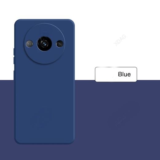 Cover Pochette pour Xiaomi Redmi A3 4G Mate Housse Bord Bleu - image 3