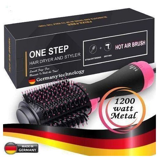 One Step Brosse Soufflante à Air Chaud Multifonction,Sèche-Cheveux,Lisseur,Peigne Accessoires du sèche-cheveux Germany Technology
