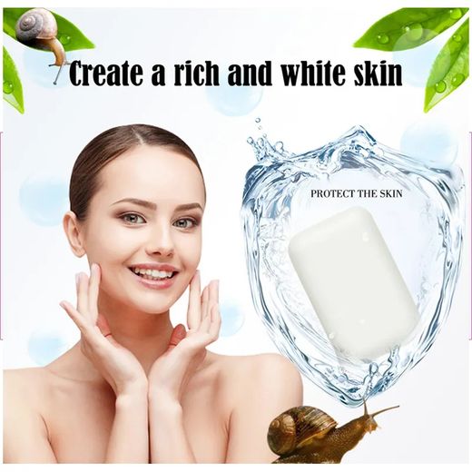 Snail Collagen soap anti-age rides blanchiment de la peaux - image 4