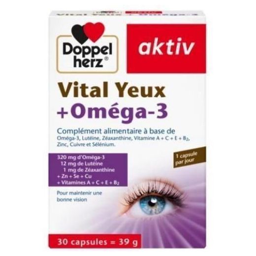 Doppelherz  AKTIV VITAL YEUX + OMEGA3 30 CAPSULES