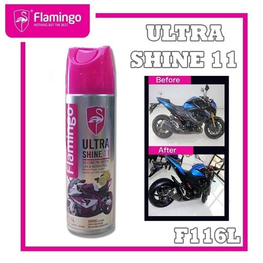 Flamingo PROTECTEUR DE VOITURE  ET MOTO EN SILICONE ULTRA BRILLANT