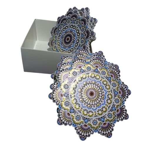 Generic bases 6 tasses marocaines avec l'art du zellige-beauté pour votre table,une excellente idée cadeau - image 3
