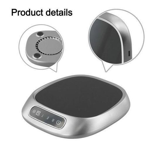 Generic plaque chauffante, Chauffe-tasse électrique intelligent, Chauffe-Tasse USB pour Bureau, Chauffe-Boisson Électrique pour Thé, Lait, Biberon Bébé