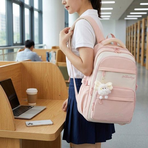 Generic Sac à dos scolaire ajustable confortable pour usage quotidien - image 4