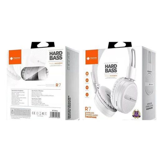 Deep Bass سماعات رأس بلوتوث V4.2+EDR لاسلكية R7 ستيريو حرية اليدين موسيقى -دعم بطاقة TF-راديو FM-صوت - image 2