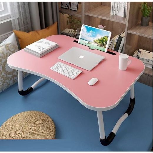 Generic Table de d'ordinateur Portable pliant, Table de lit pour PC et repas pliable