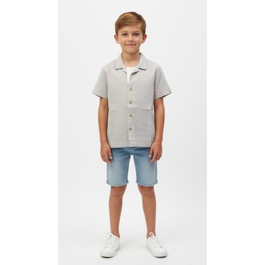 LC Waikiki Chemise Grise Pour Garçons