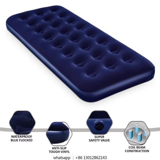 Generic Matelas pneumatique simple, matelas pneumatique épaissi, lit portable extérieur - image 2