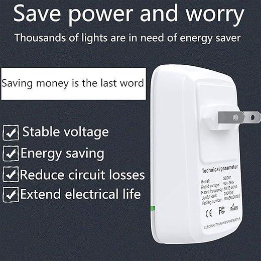 Generic Appareil économiseur d'énergie, Boîte d'économie d'électricité pour utilisation domestique et commerciale - image 4