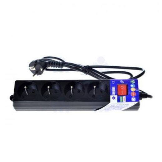 Generic Rallonge Multi-Prises - 4Ports 2P+Terre 1.5m avec interrupteur couleur noir - image 3