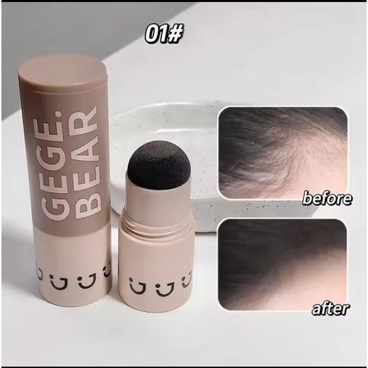 Generic Bâton Imperméable pour Contour de Cheveux, Poudre de Remplissage d'Ombre, Couverture de Racine,