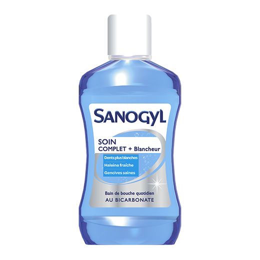 Sanogyl Bain de Bouche Soin Complet + Blancheur 500ml