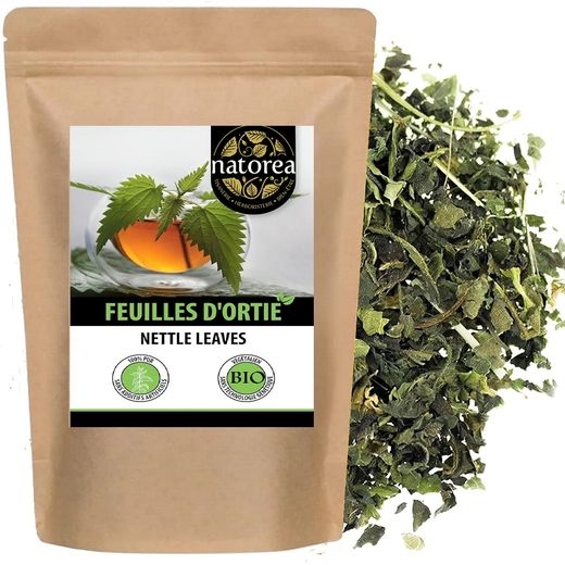 Natorea Feuilles d'ortie séchées BIO pour Infusion Tisane biologique 250g