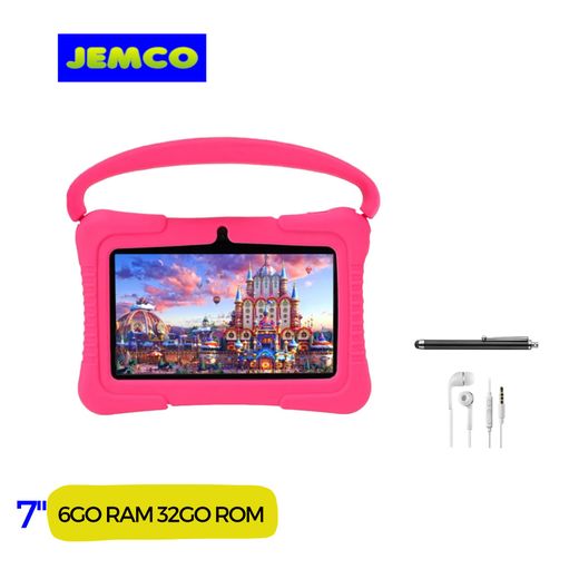 JEMCO Tablette tactile 7 pouces 6Go RAM (2Go+4Go extensible)  32Go ROM, Android 13