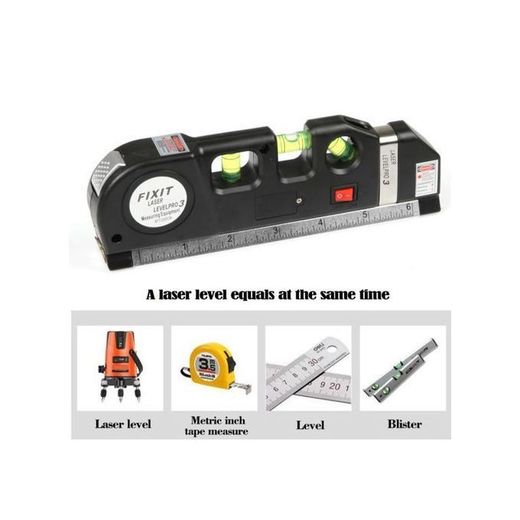 Generic Outil de mesure Laser fixit Level pro3 Polyvalent Ruban De 8 Pieds