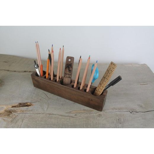 Generic porte crayon moderne avec grand capacité - brown - image 4