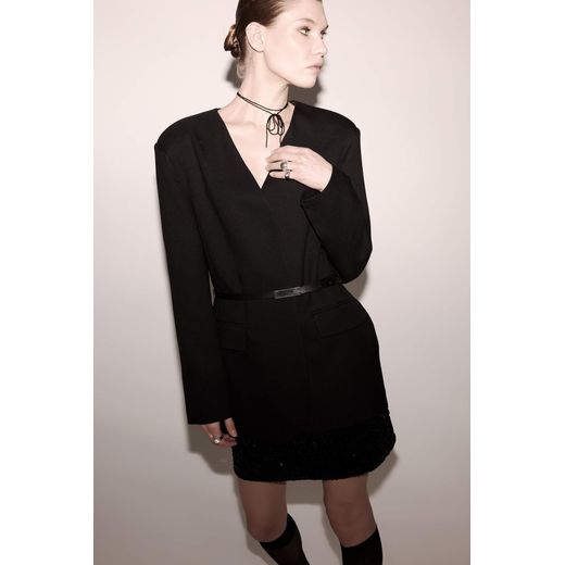 Defacto Blazer oversize à col en V