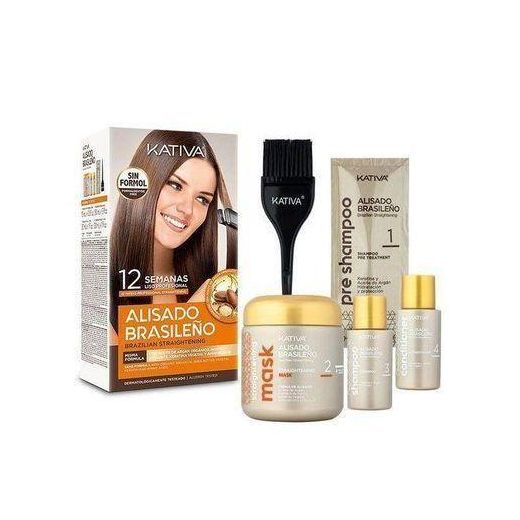 Kativa Professional Alisado de Lissage Brésilien à la Kératine lisser les cheveux