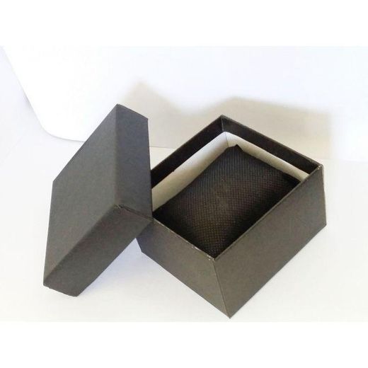 Generic boite de cadeau Carré design raffiné et élégant noir  8,50 / 8 / 5,50