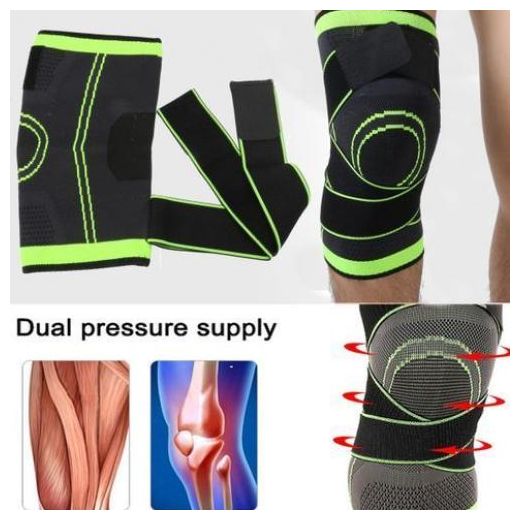 Generic 1PCS Running Kneepad 3D Weaving Kneeling Brace Breathable knee Pad Sleeve Support - image 2