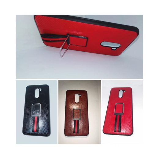 General Pack special : 3 Coque Maron,Rouge,Noire Silicone  xiaomi Pocophone F1 stock limite