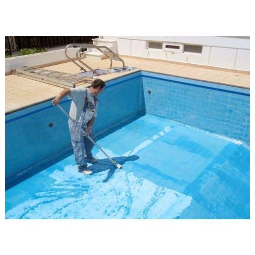 Jafep 4kg Peinture pour Piscine de Séchage Rapide Couleur Bleu + 1L Disolvant - image 4