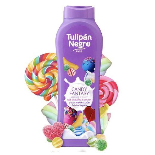 tulipan negra Pack  Gel Douche + Déodorant +Lotion Corps Candy Fantasy - image 3