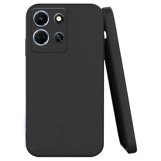 Generic Case Coque Souple Liquid Silicone pour Infinix note 30 noir – Protection élégante et maniabilité
