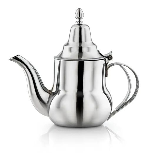 Generic Théière inox classique 1 Litre – Praticité et design marocain
