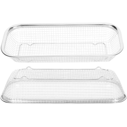 Generic Organisateur de Cuisine en Inox – Panier Rectangulaire pour Rangement de couverts - image 4