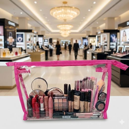 Generic Trousse Cosmétique   PVC pour maquillage transparante