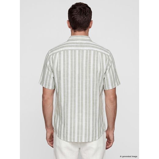 LC Waikiki Regular Fit Striped Dobby Men's Shirt - image 3