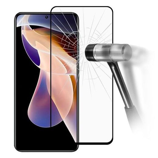 Generic Pochette pour Xiaomi Redmi Note 11 Pro Plus 5G Silicone Bleu  + 1 Verres Trempes - image 2