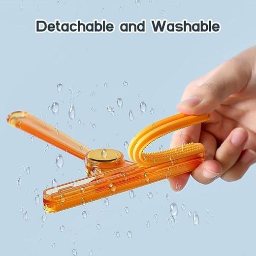 Generic Raclette Magique Anti-Poils pour Animaux – Nettoyage Rapide des Canapés, Tapis et Vêtements – Outil Réutilisable & Lavable - image 2